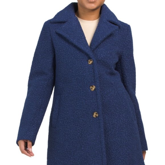 NEW BADGLEY MISCHKA Classic Walking Coat Indigo 561tn - Picture 1 of 4